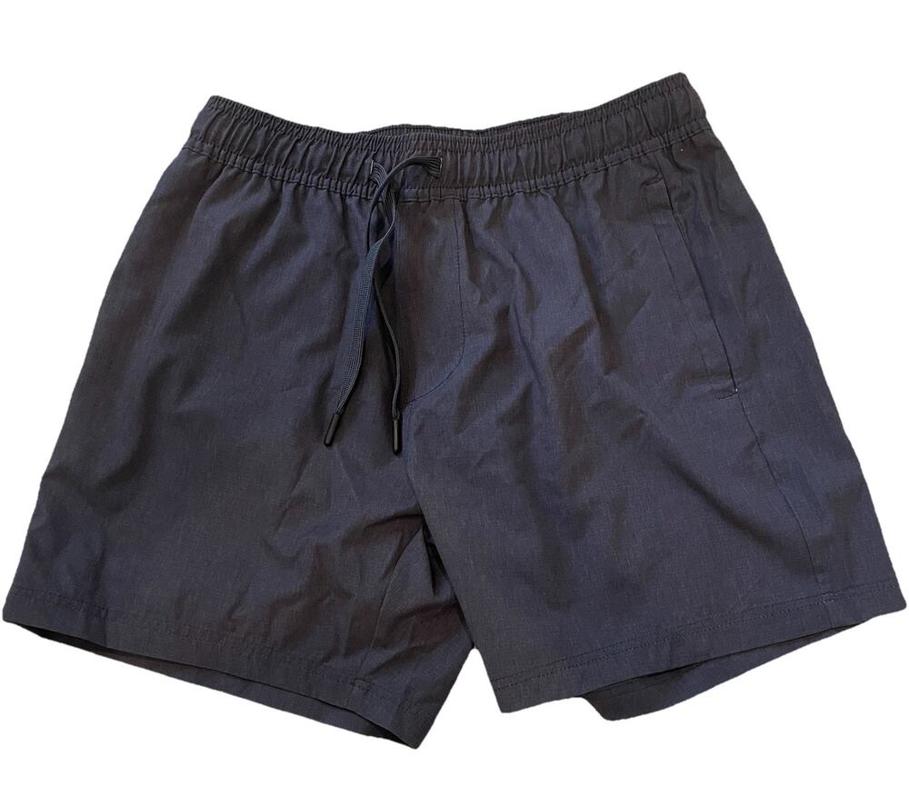 BYLT Premium Basics Mens Small Active Training Shorts Drawstring Lined Black